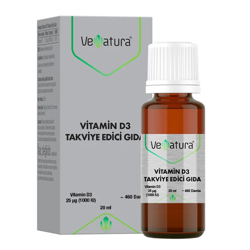 Renforcez vos os et votre immunité avec VeNatura Vitamine D3 2