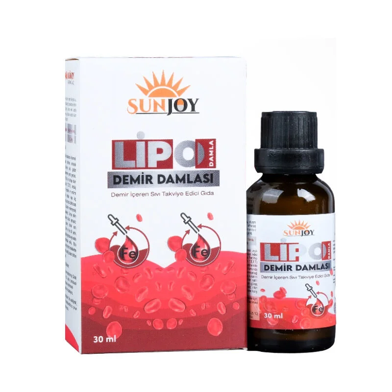 قطرات Sunjoy Lipo Demir السائلة للأطفال 30 مل 2