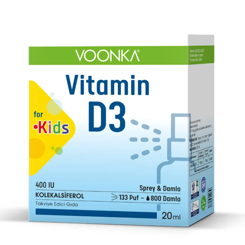 Soutenez la croissance saine de vos enfants avec Voonka D3 2