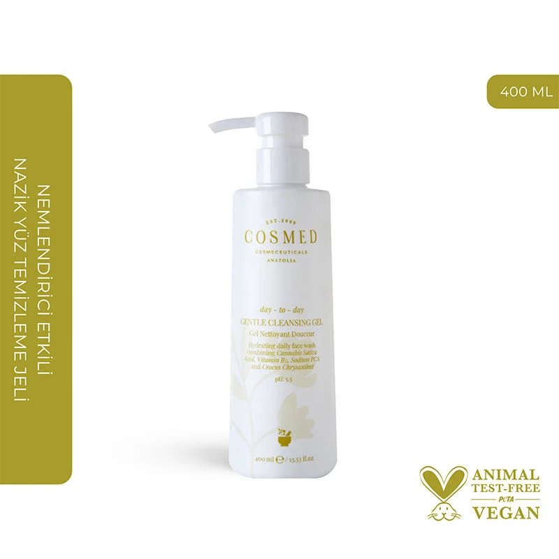 Cosmed Day to Day Face Cleansing Gel 400 ml 2