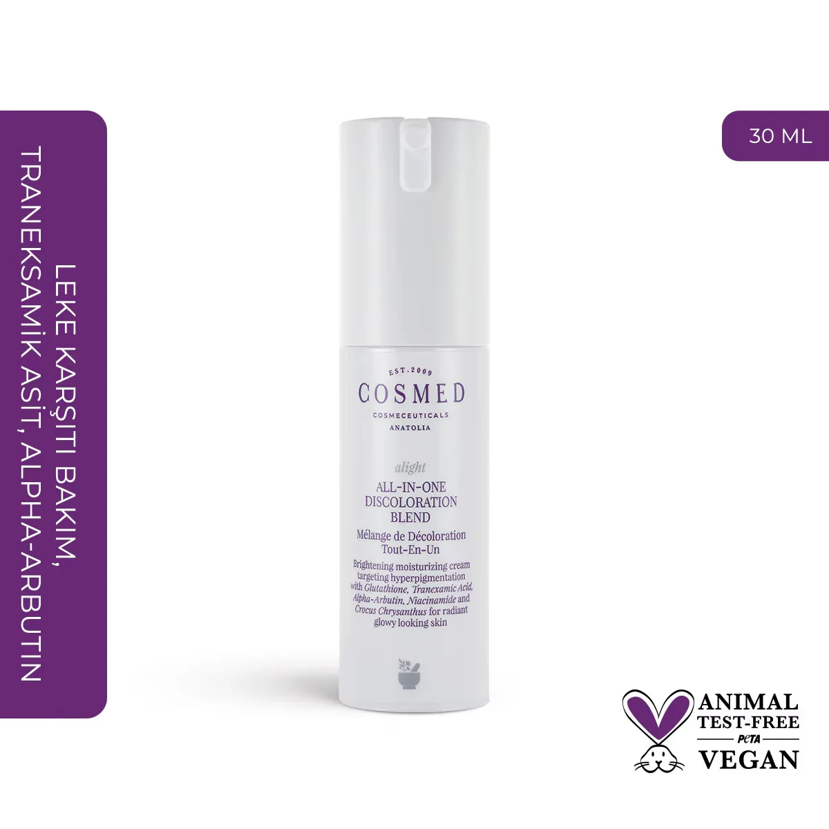 Cosmed Alight All IN ONE Discoloration Blend Brighteting Cream 30 ml 3