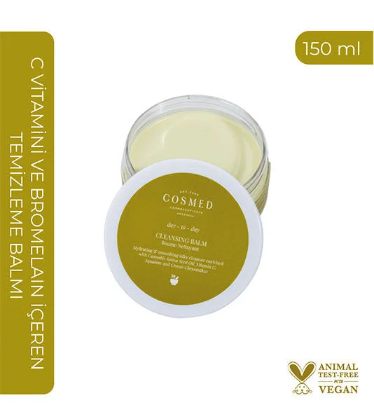 Cosmed Day to Day Vitamin C and Bromelain Cleansing Balm 150 ml 2