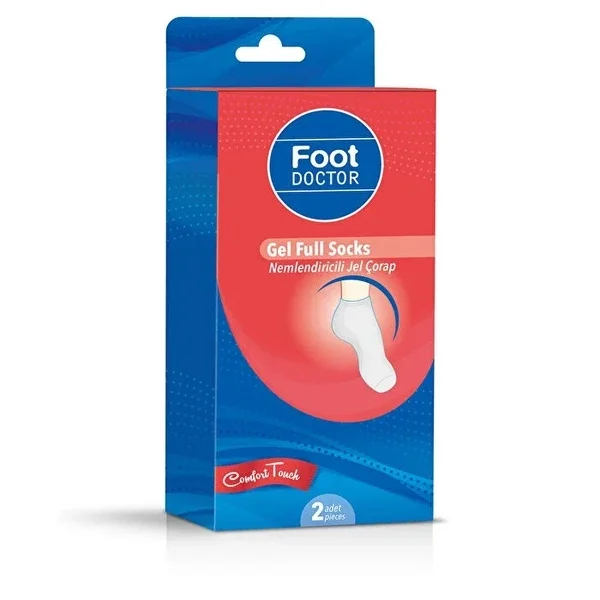 Foot Doctor Moisturizing Gel Sock 2 Pcs