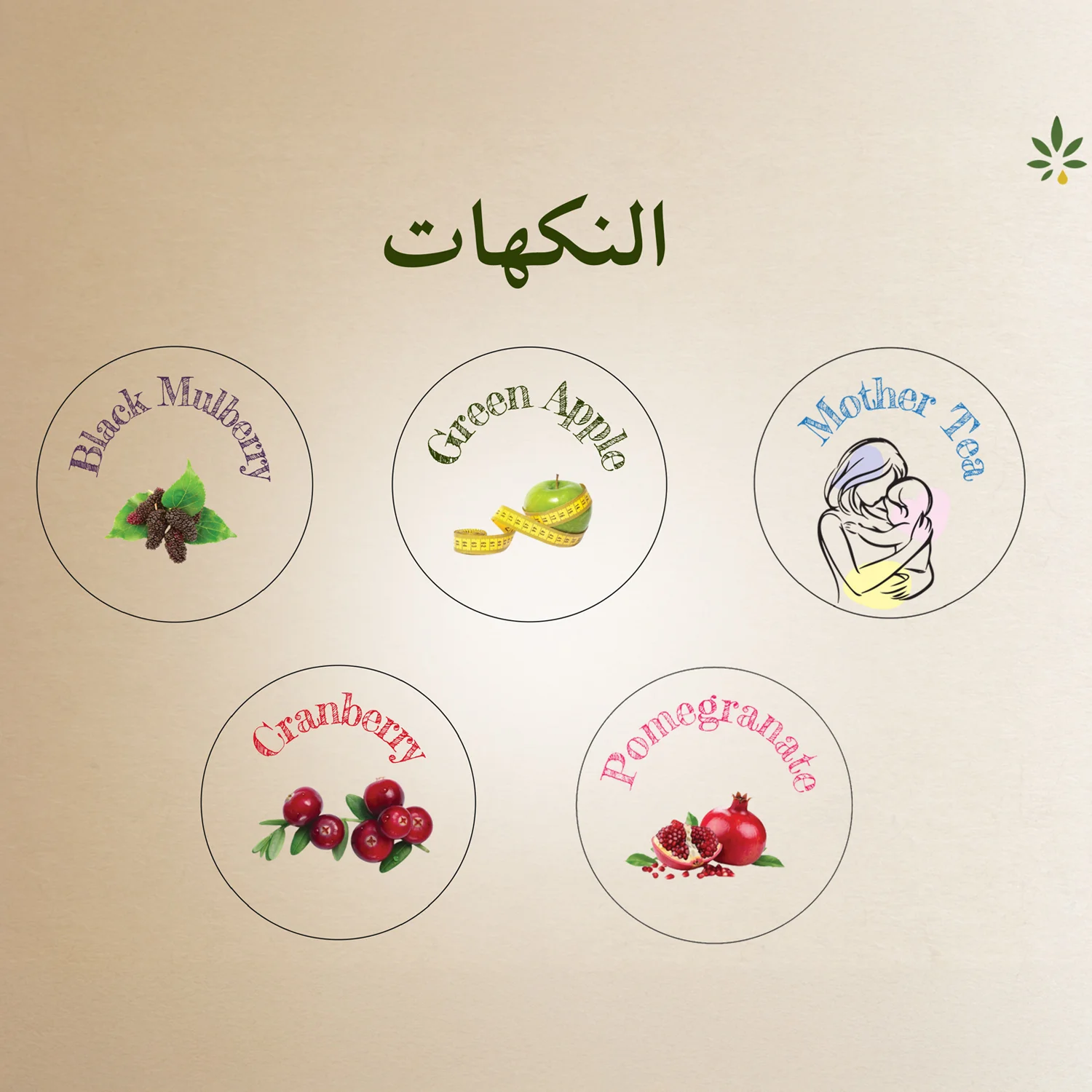Herb and Oil شاي الرمان من عشبة وزيت 200 جرام 5