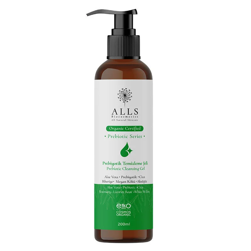 جل تنظيف بروبيوتيك عضوي 200 مل من أولز بيوكوزمتيكس Alls Biocosmetics