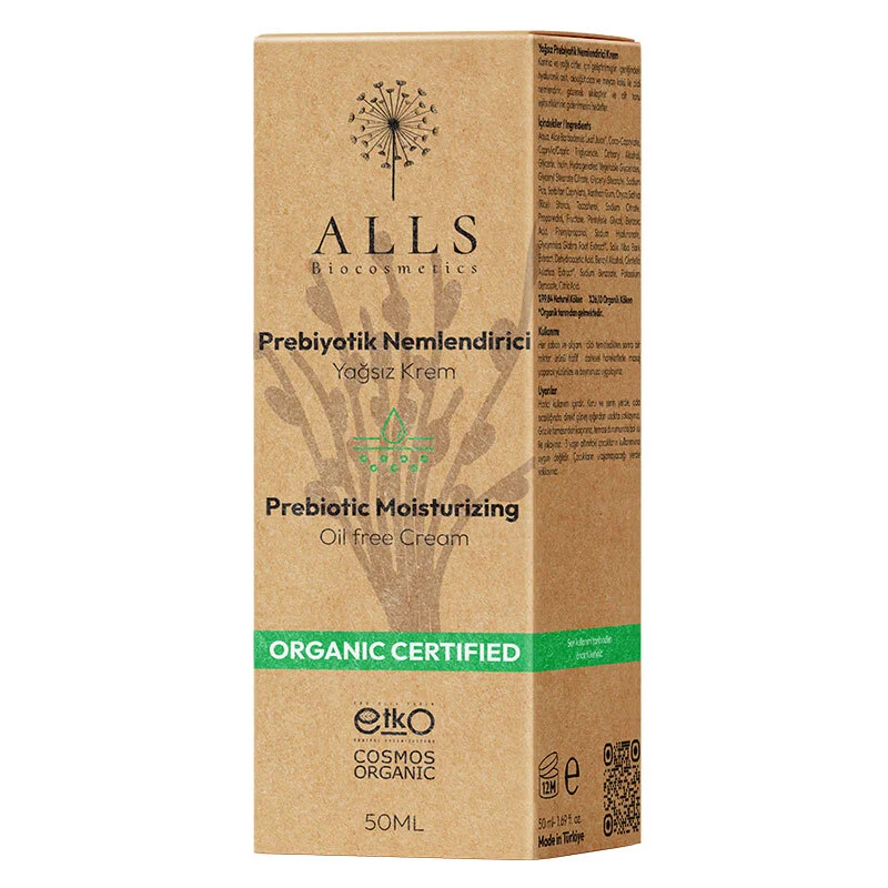 كريم مرطب خالي من الزيت مع بروبيوتيك عضوي 50 مل من أولز بيوكوزمتيكس Alls Biocosmetics 2