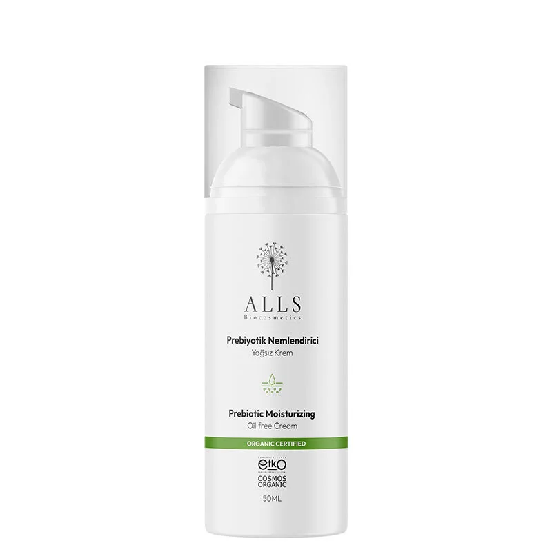 كريم مرطب خالي من الزيت مع بروبيوتيك عضوي 50 مل من أولز بيوكوزمتيكس Alls Biocosmetics