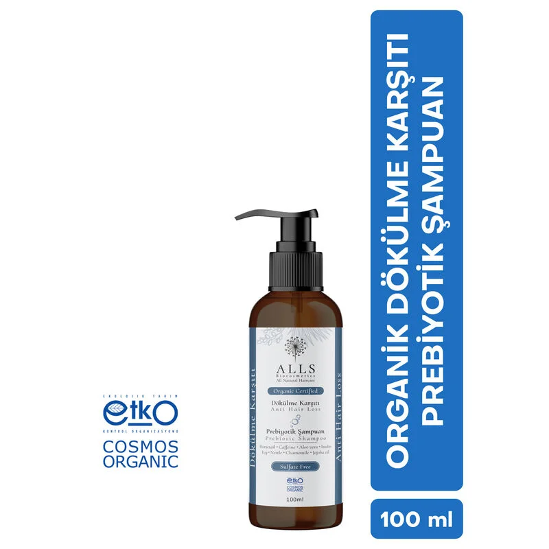 شامبو بروبيوتيك عضوي مضاد لتساقط الشعر 100 مل من أولز بيوكوزمتيكس Alls Biocosmetics 2