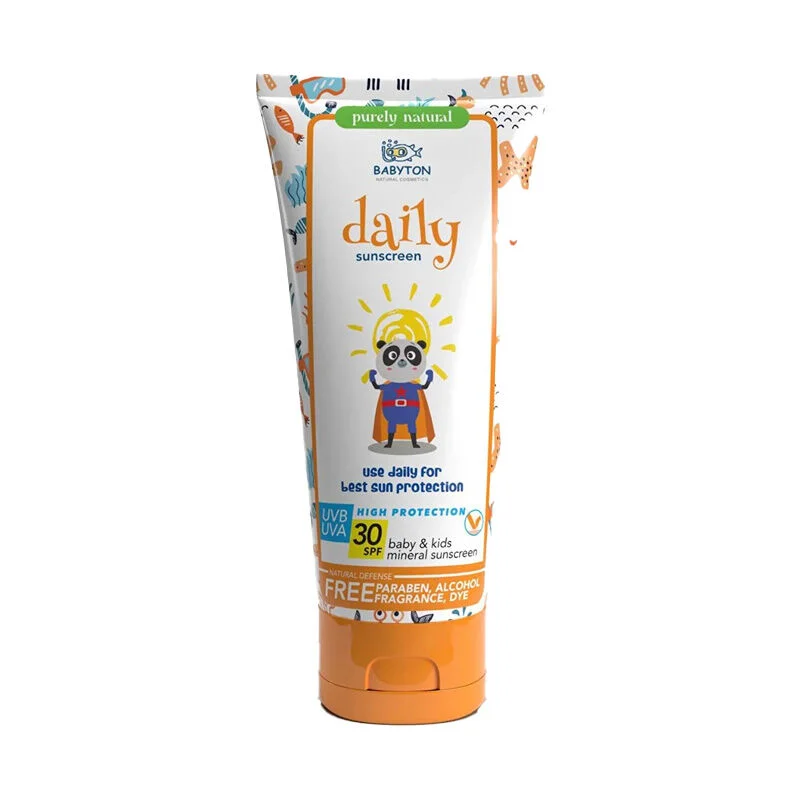 Babyton Daily Sunscreen Cream for Babies and Children SPF30+ 100 ml
