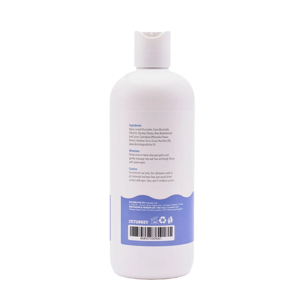 Babyton Tear-Free Natural Baby and Child Shampoo 400 ml 5