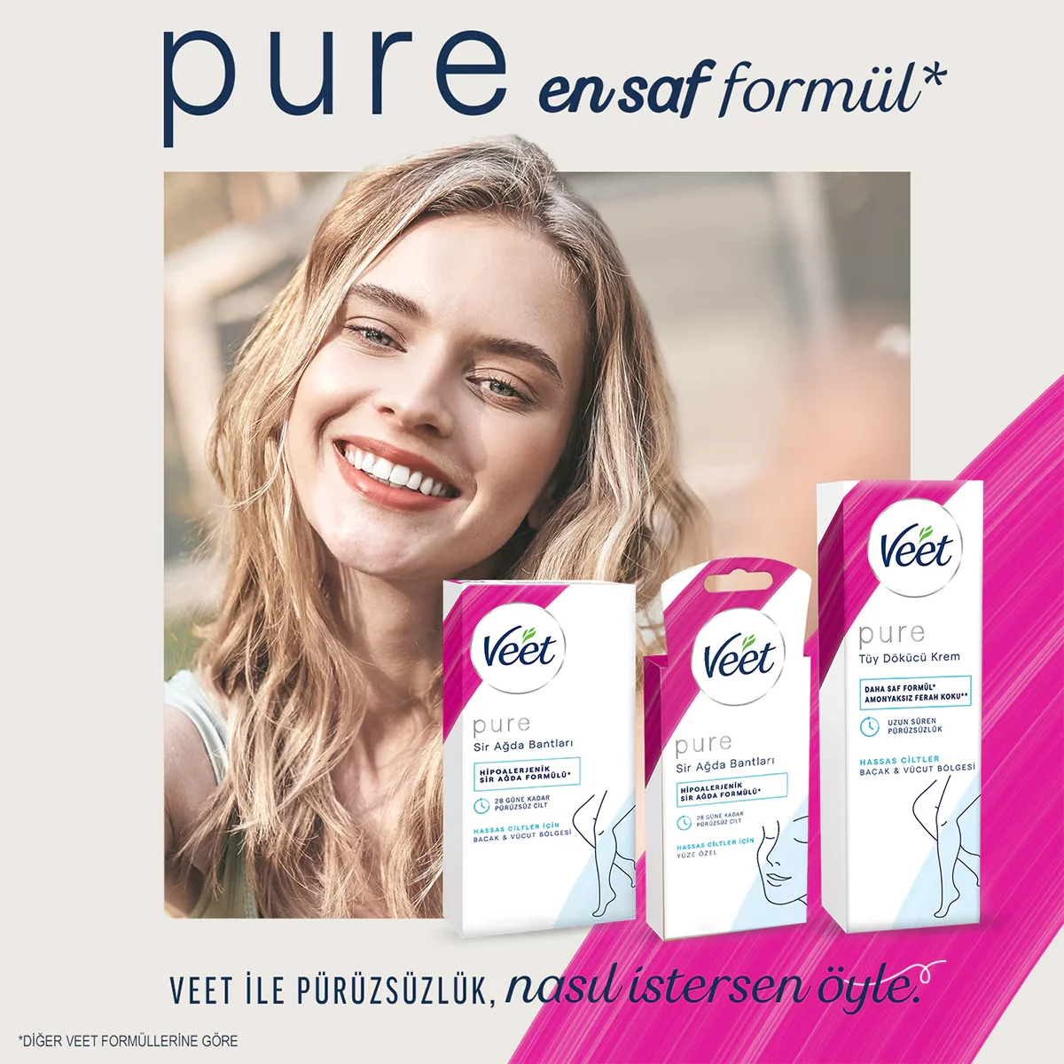 Veet شرائح شمع فيت بيور 20 قطعة 2