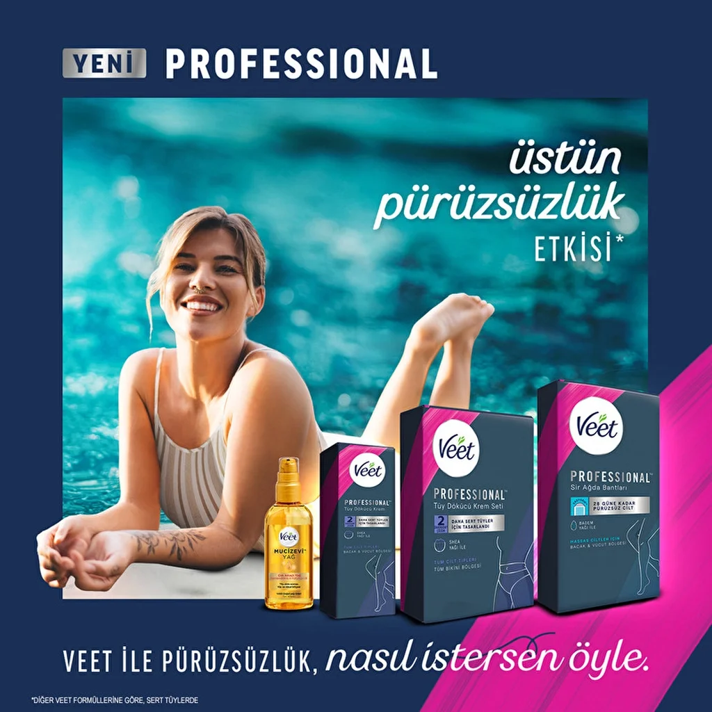 Veet شرائح شمع فيت بروفيشنال للبشرة العادية مخصصة للوجه، 20 قطعة 4