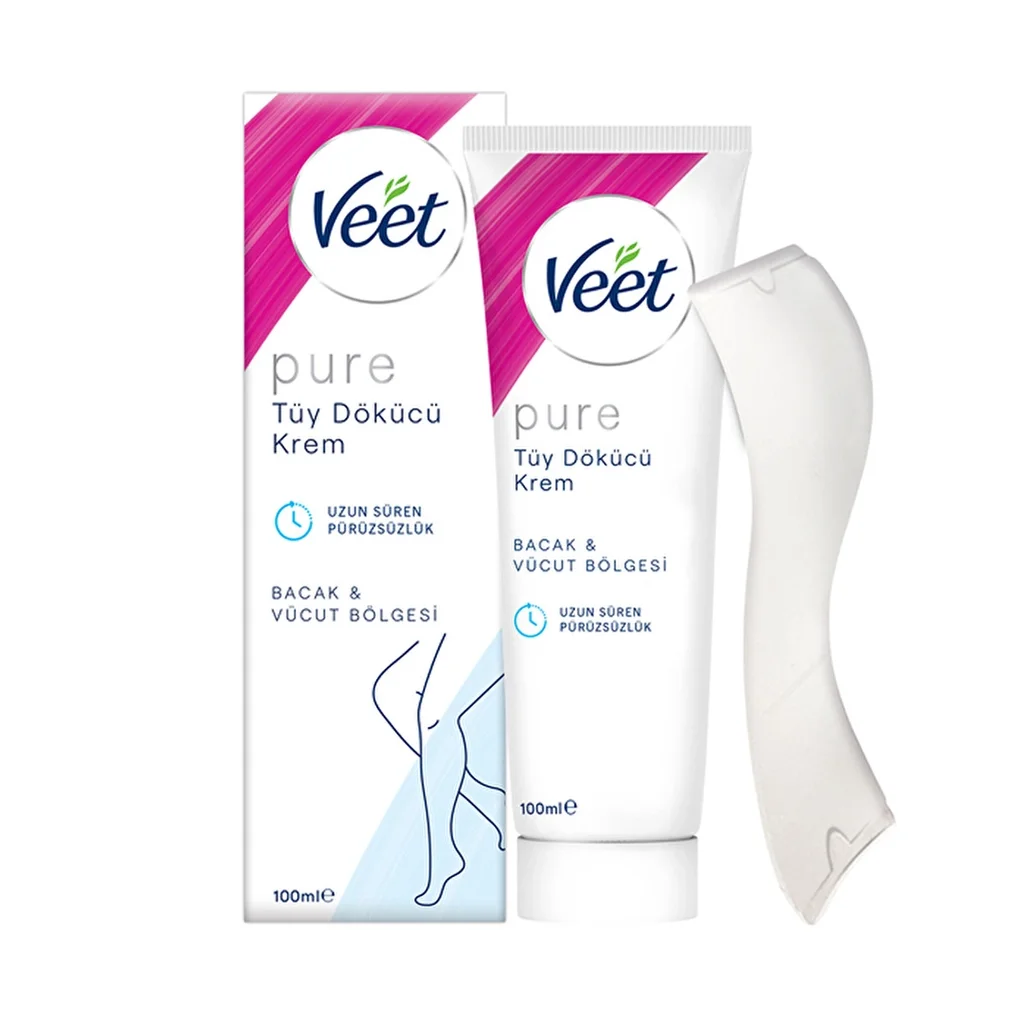 Veet كريم فيت لإزالة الشعر للبشرة الحساسة 100 مل 2