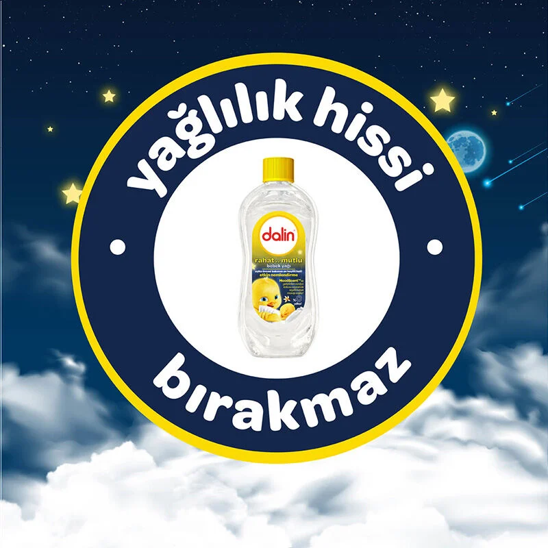 Dalin Comfortable and Happy Baby Oil 200 ml 3