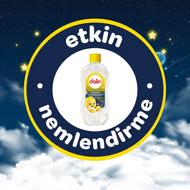 Dalin Comfortable and Happy Baby Oil 200 ml 4