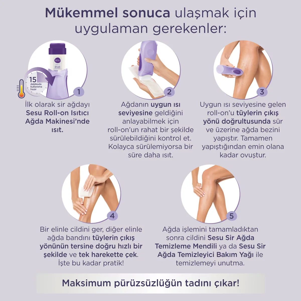 Sesu شمع سيسو رول أون سوفت 100 مل 6