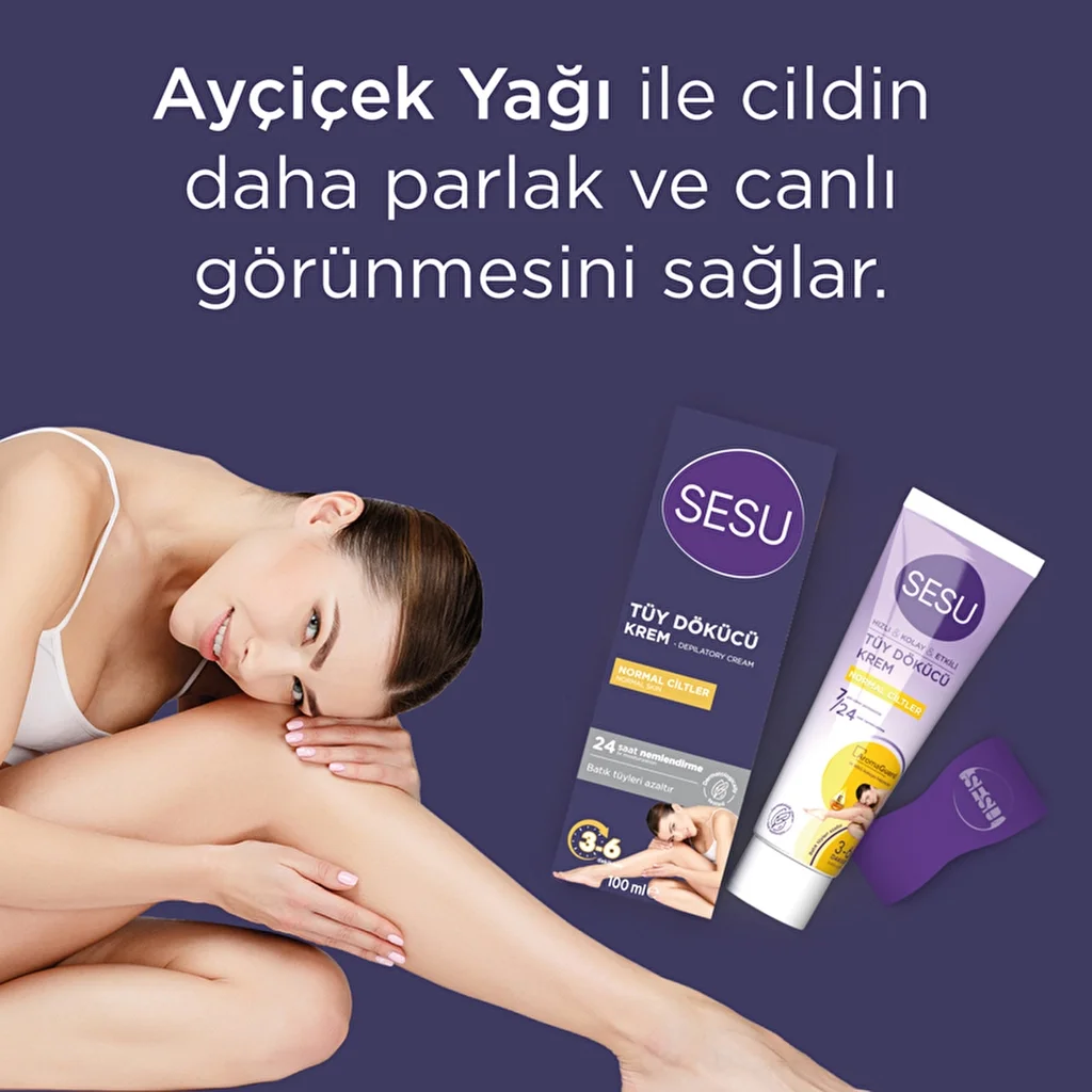 Sesu Hair Removal Cream Normal Skin 100 ml 4