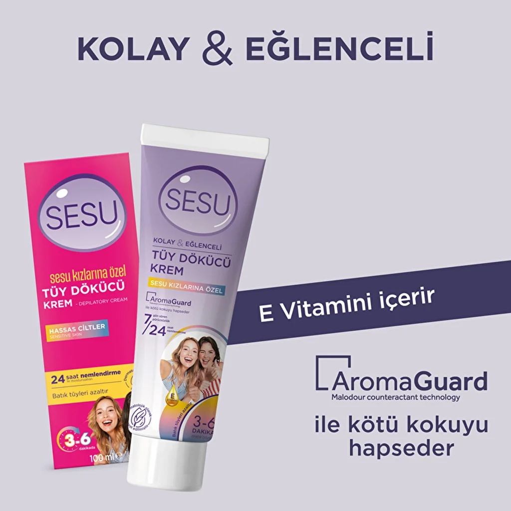 Sesu Hair Removal Cream 100 ml 2