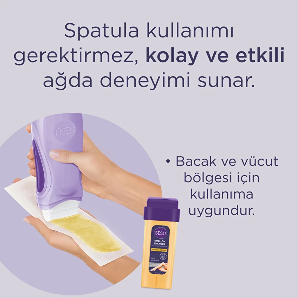 Sesu سيسو رول أون واكس للبشرة العادية طبيعي 100 مل 4