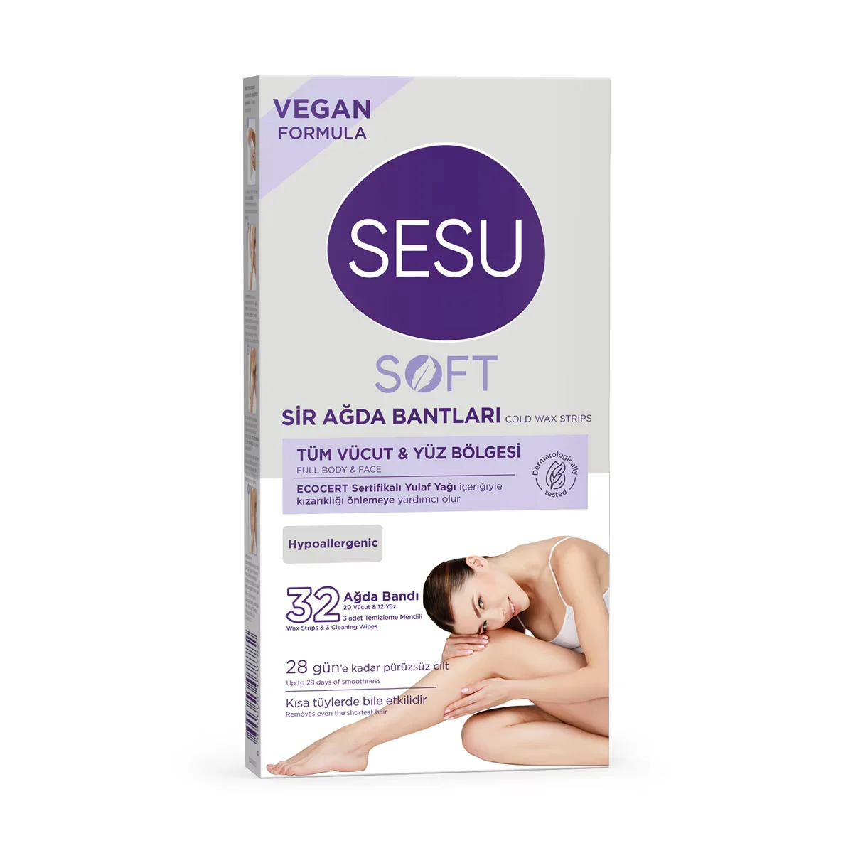 Sesu شرائح شمع الشوفان الناعمة من سيسو، 32 قطعة