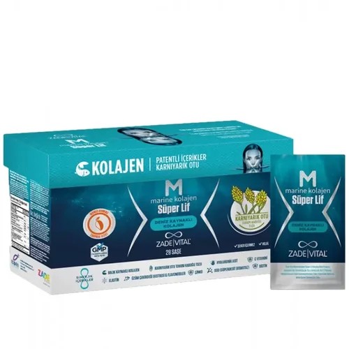 Zade Vital Marine Collagen Super Fiber 28 Sachets 2