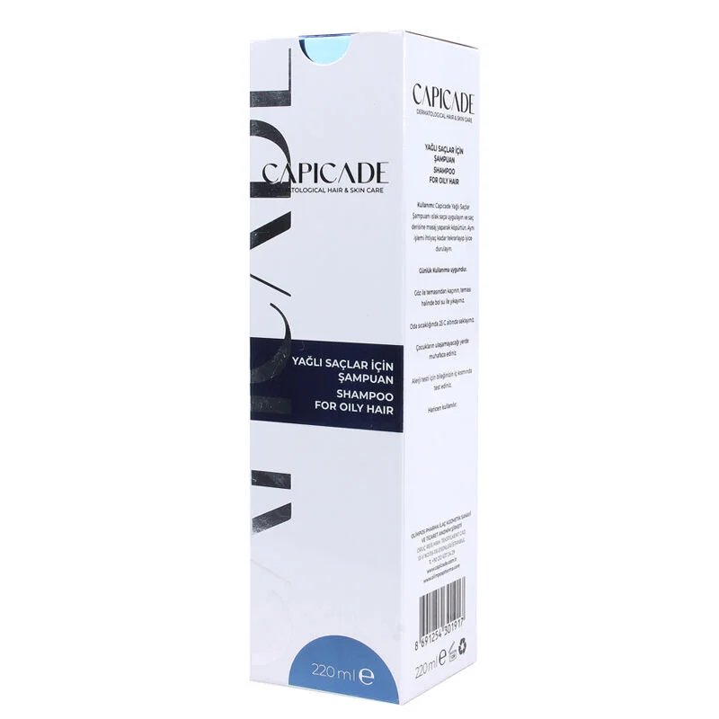 Capicade Shampoo For Oily Hair 220ml 3