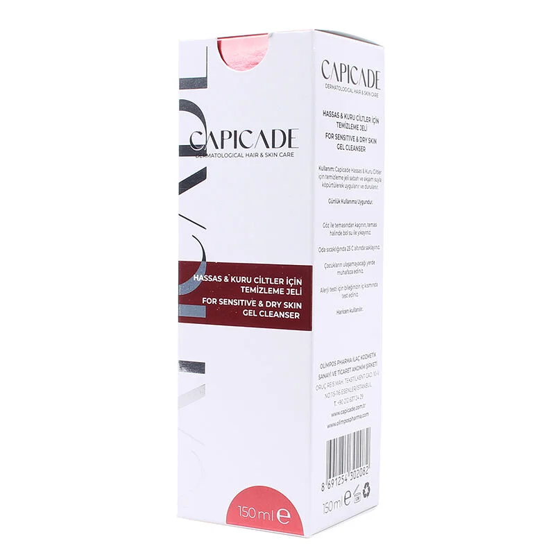 Capicade For Sensitive and Dry Skin Cleansing Gel 150 ml 3