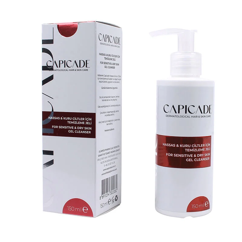 Capicade For Sensitive and Dry Skin Cleansing Gel 150 ml 2