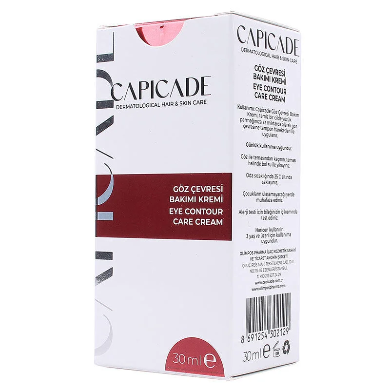 Capicade Eye Contour Care Cream 30ml 3