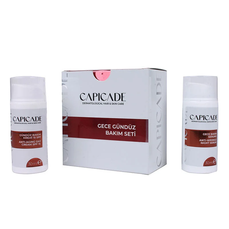 Capicade Anti-Aging and Anti-Wrinkle Night and Day Care Set 3