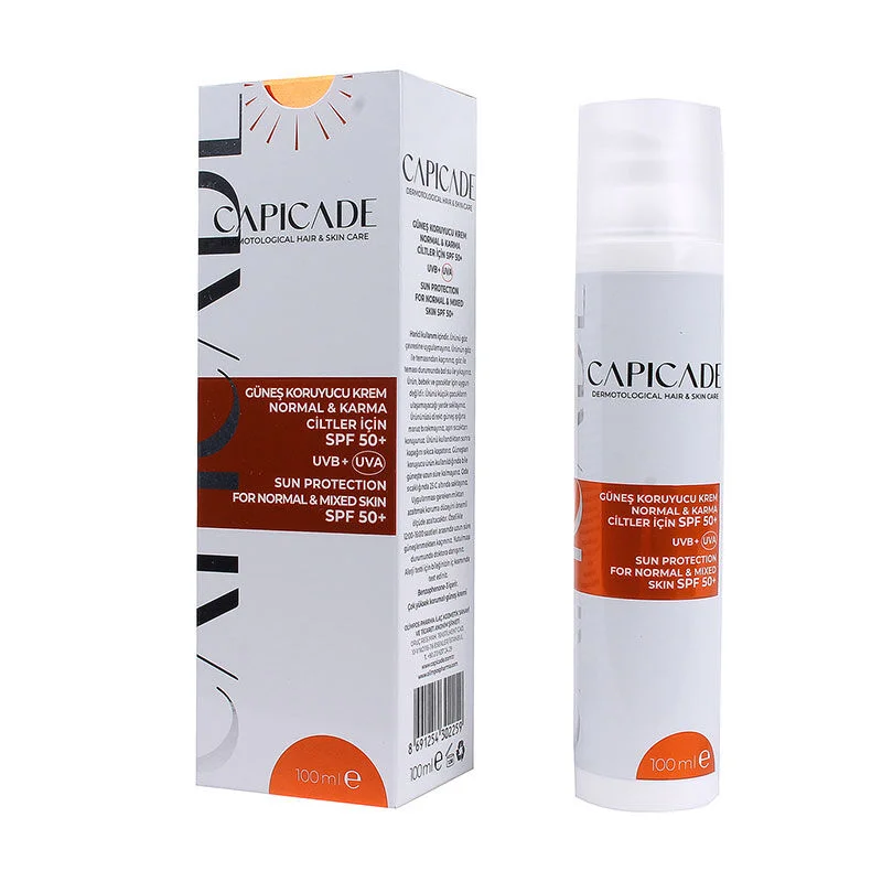 كريم واقي شمس SPF50+ 100 مل من كابيكيد Capicade 3