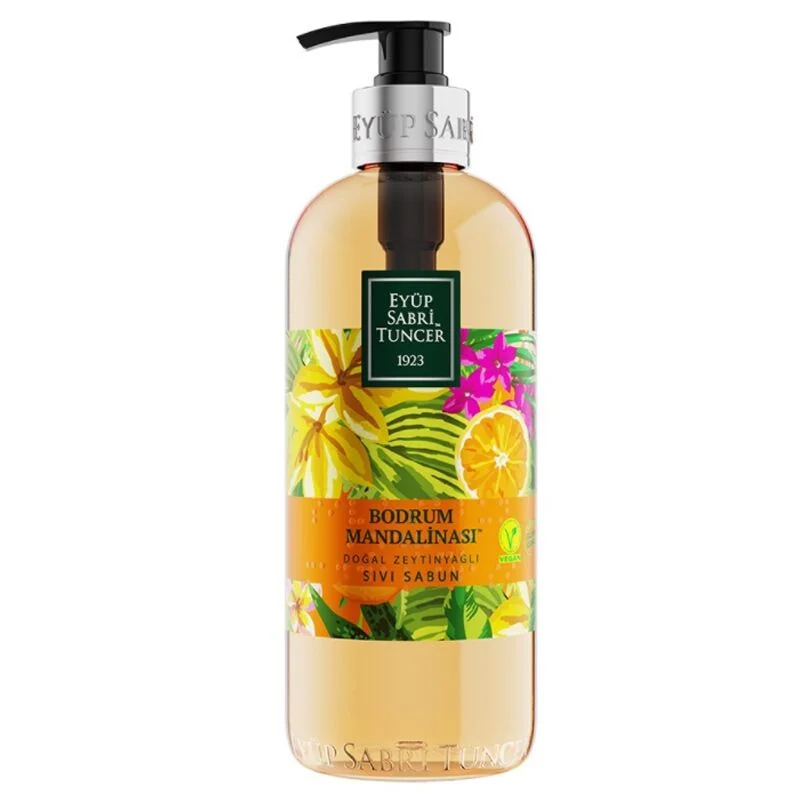 Eyup Sabri Tuncer Olivenöl Flüssigseife Bodrum Mandarine 500ml 2