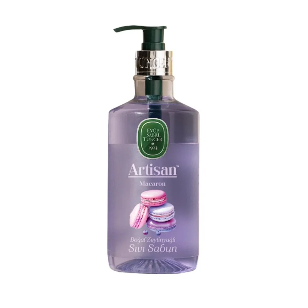 Eyüp Sabri Tuncer Artisan Natural Olive Oil Liquid Soap Macaron 600 ml 3