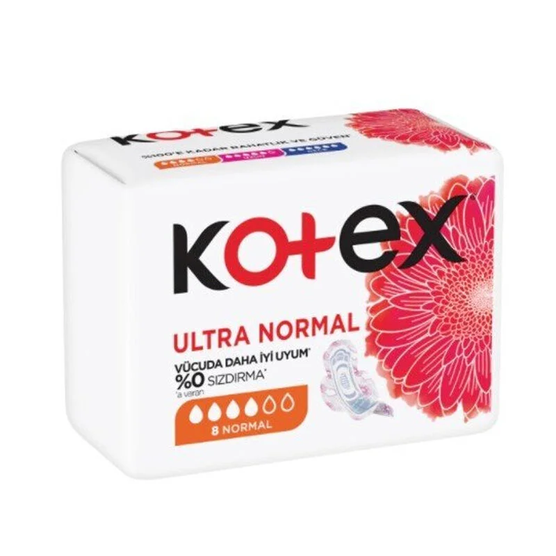 Kotex فوط كوتكس ألترا العادية 8 قطع 2