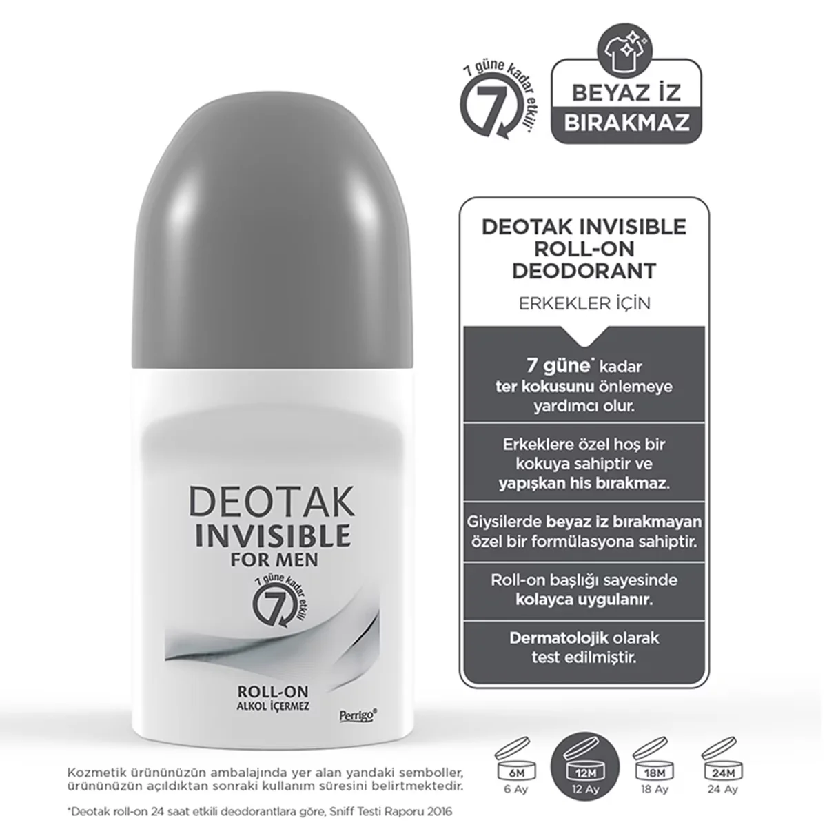 Deotak Invisible Deodorant Roll-On Men 35 ml 5