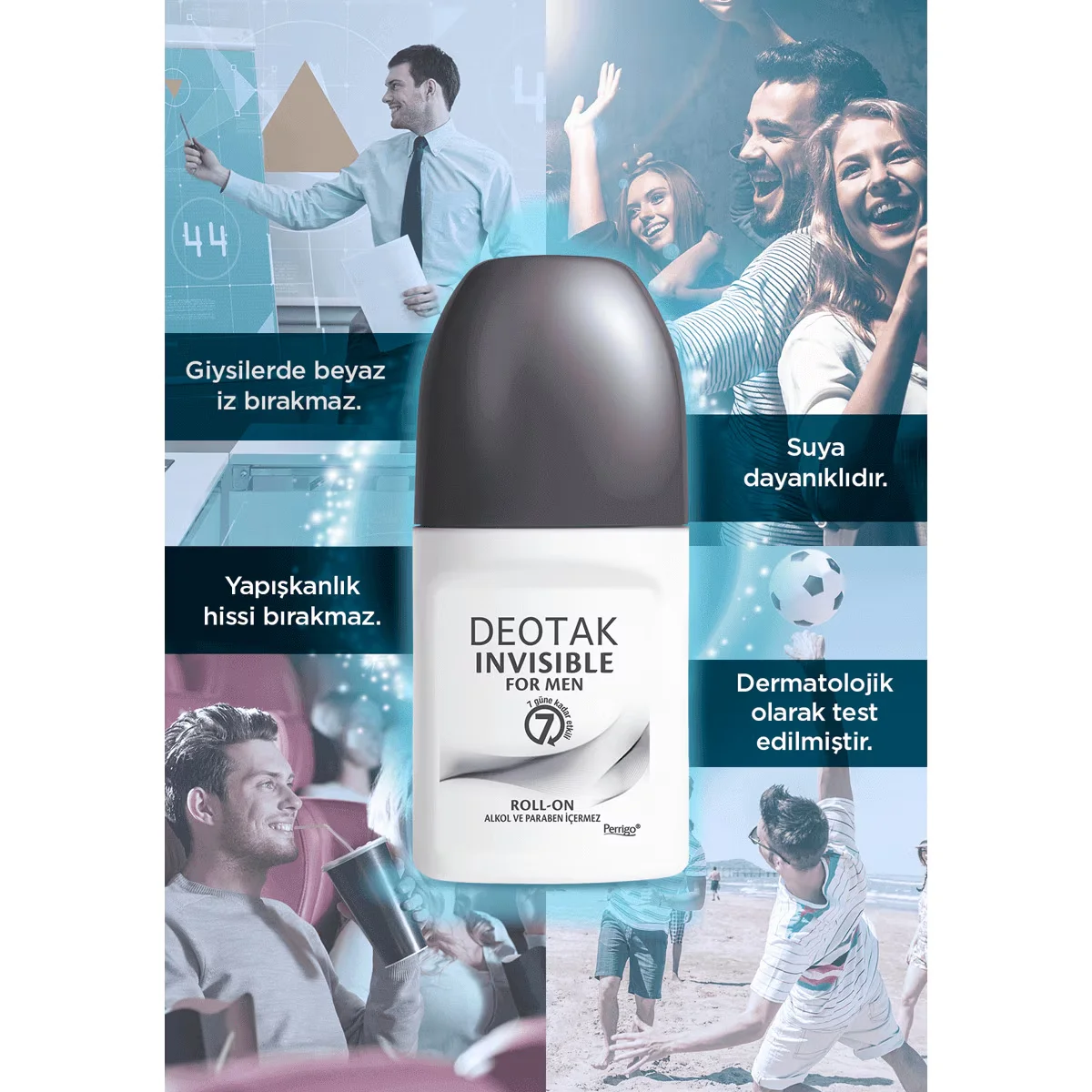 Deotak Invisible Deodorant Roll-On Men 35 ml 6