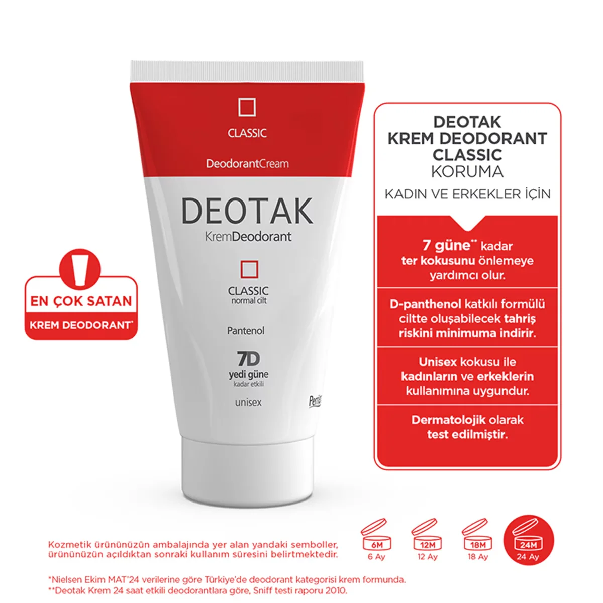 Deotak Deodorant Cream Klasik 35 ml 4