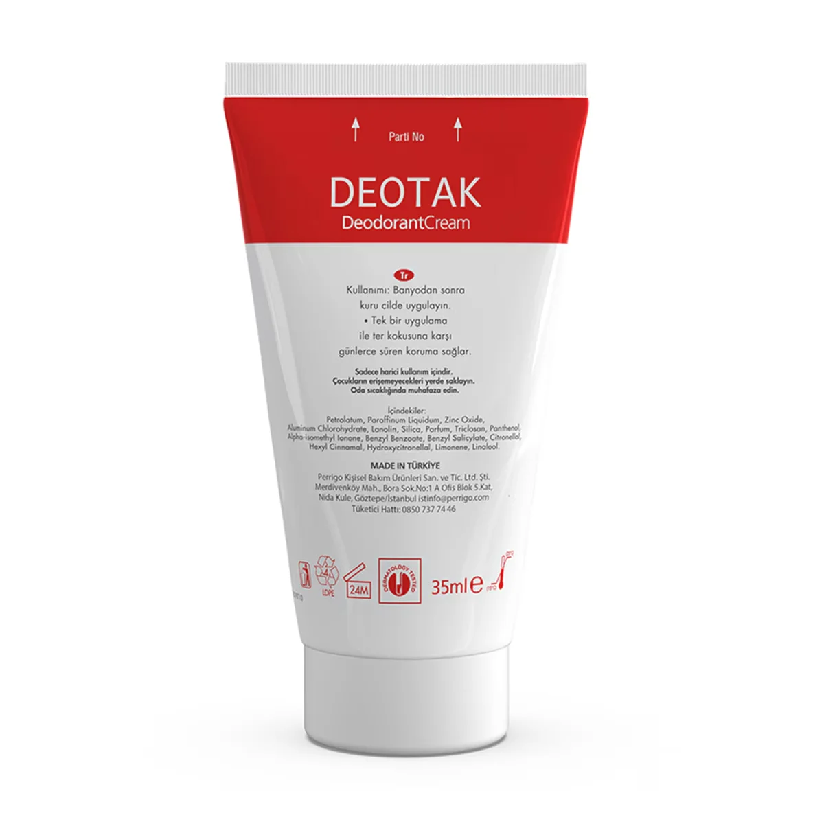 Deotak Deodorant Cream Klasik 35 ml 6