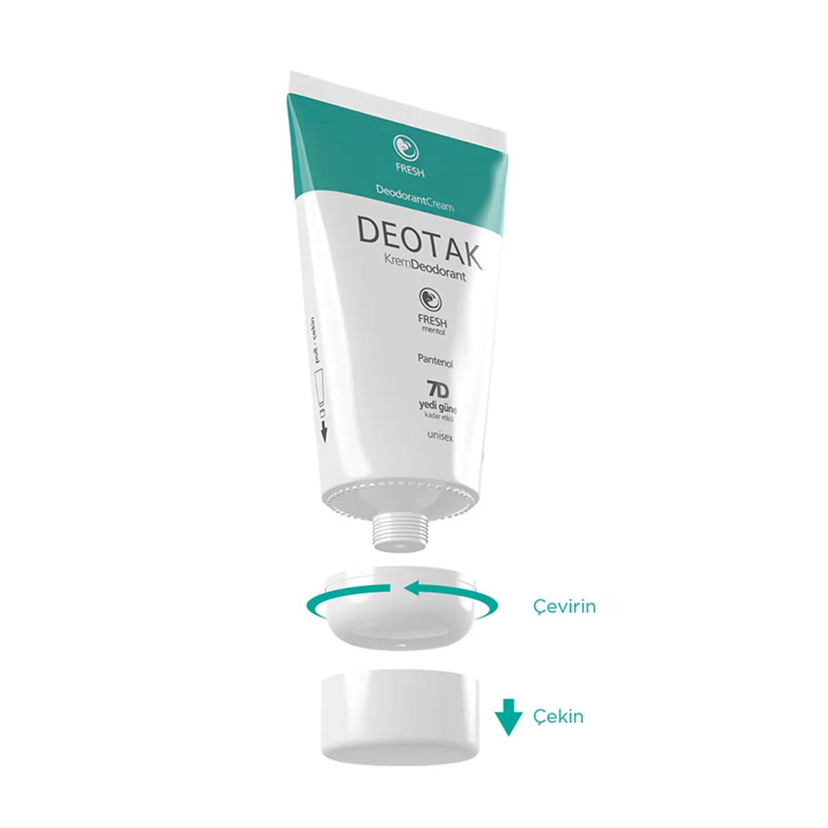 Deotak Deodorant Cream Menthol 35 ml 4
