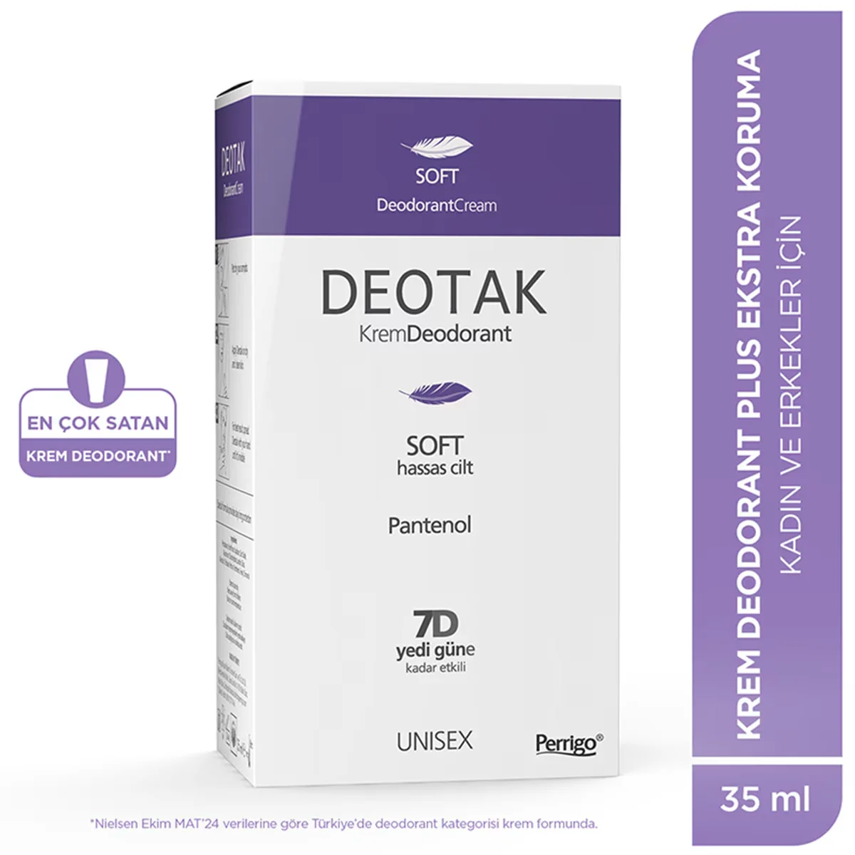 Deotak Deodorant Cream Sensitive Skin 35 ml 2