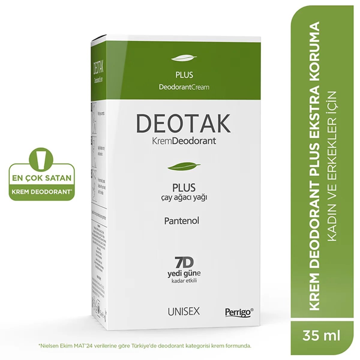 Deotak Deodorant Cream Tea Tree Oil 35 ml 2