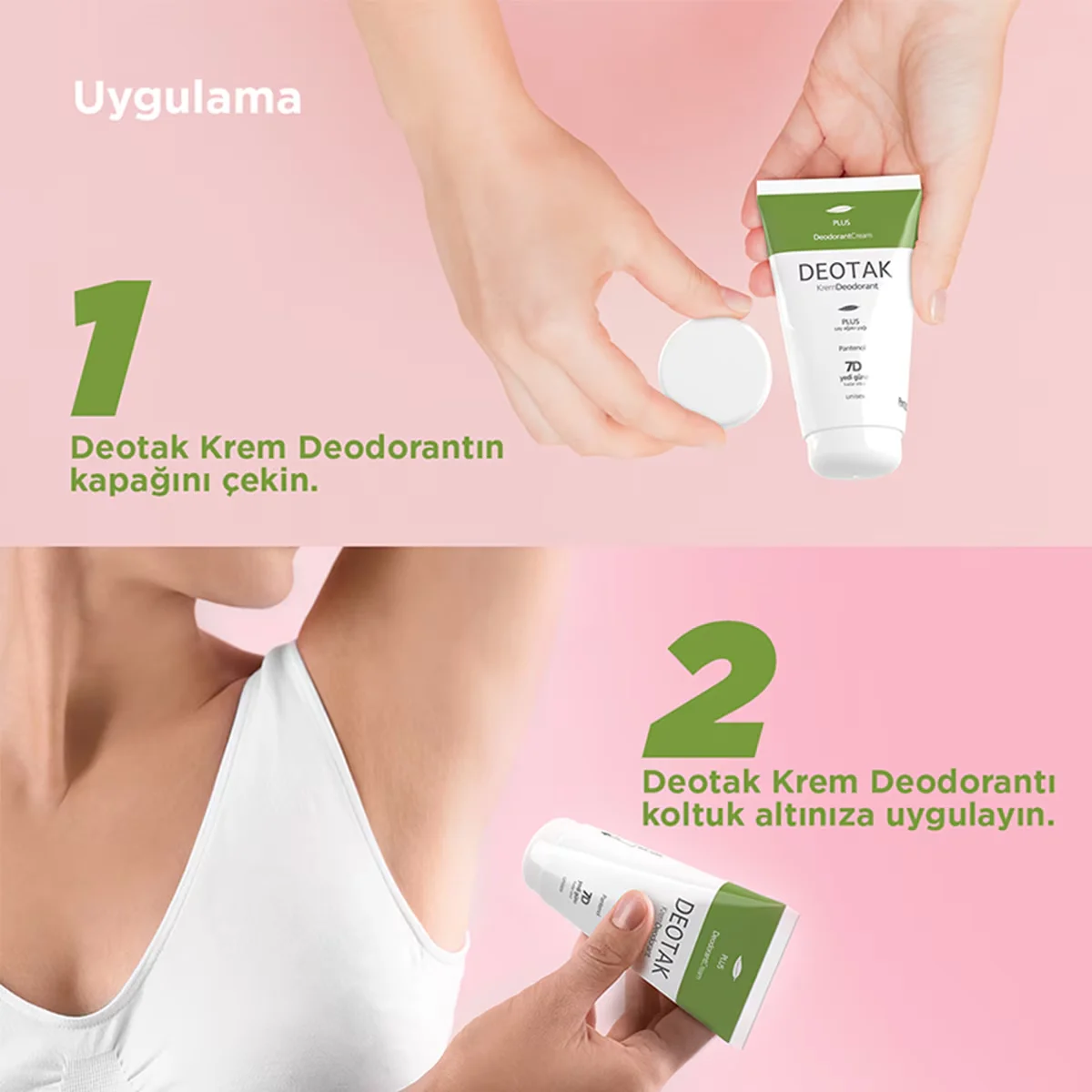 Deotak Deodorant Cream Tea Tree Oil 35 ml 4