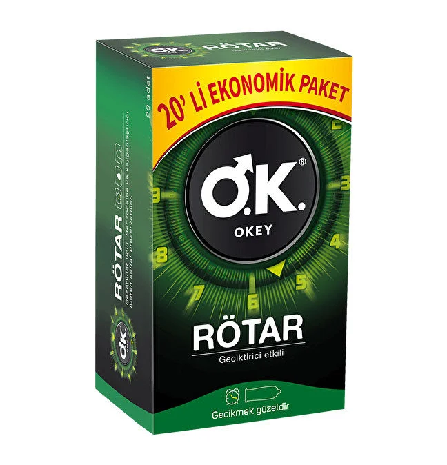 Okey Delay 20 pcs Condoms 2