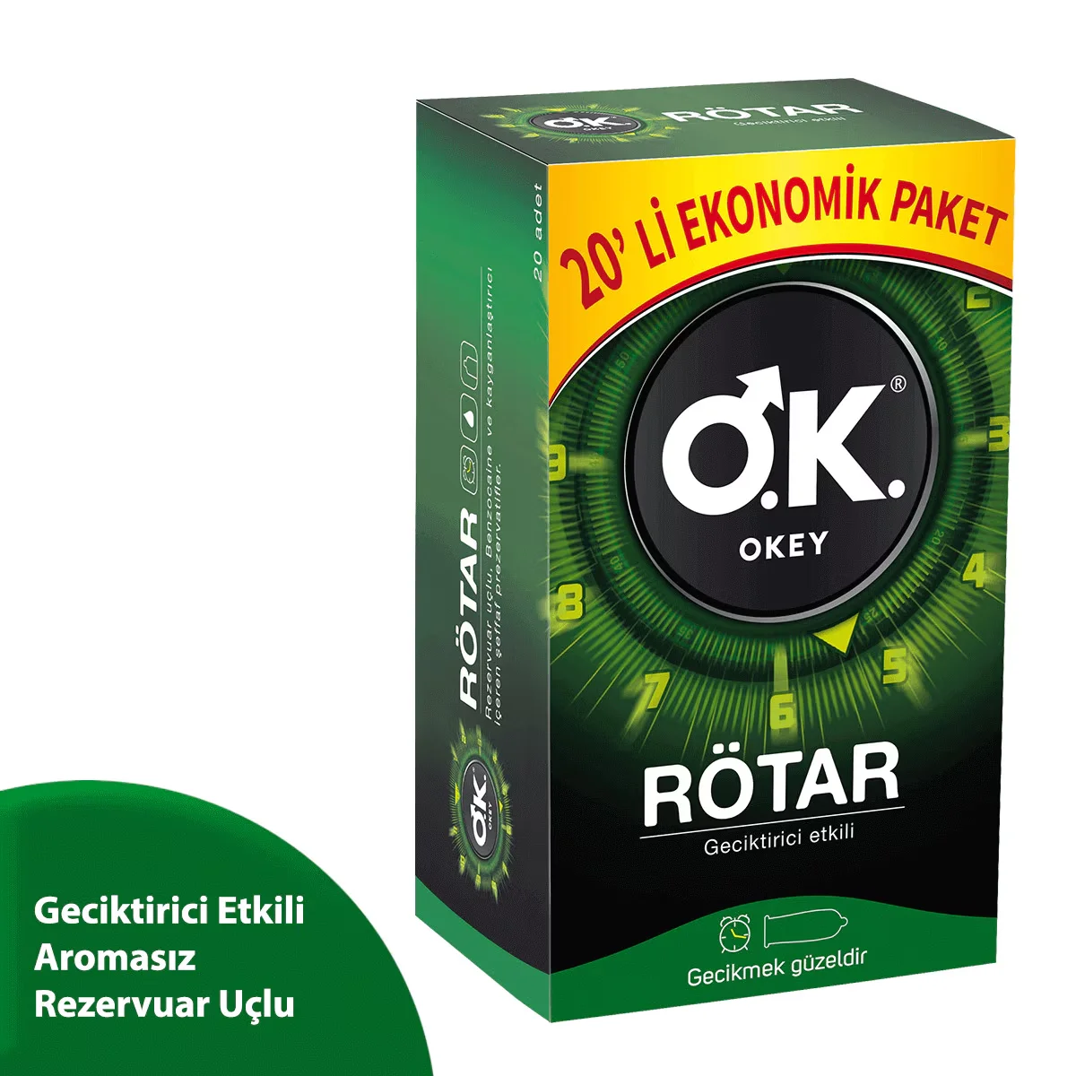 Okey Delay 20 pcs Condoms 4