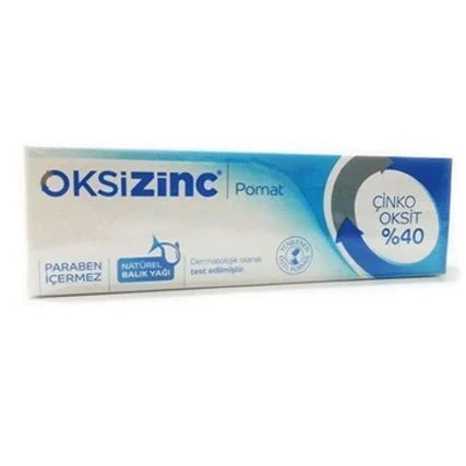 Oksizinc مرهم أوكسيزينك 40% أكسيد الزنك 100 غرام