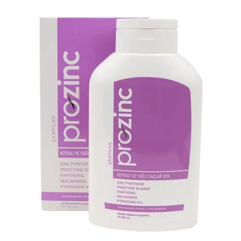 Prozinc شامبو بروزينك المضاد للقشرة للشعر الدهني والقشرة 300 مل