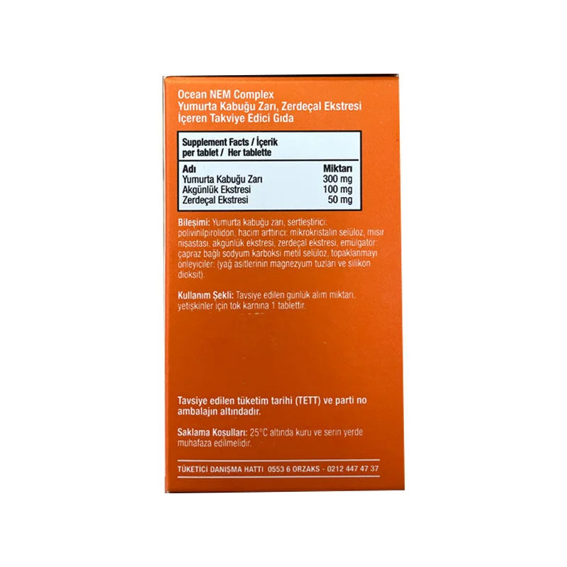 Orzax Ocean Nem Komplex - 30 Tabletten 2