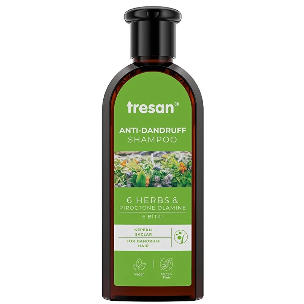 Tresan 6 Herbs Anti-Dandruff Shampoo 300 ml 2