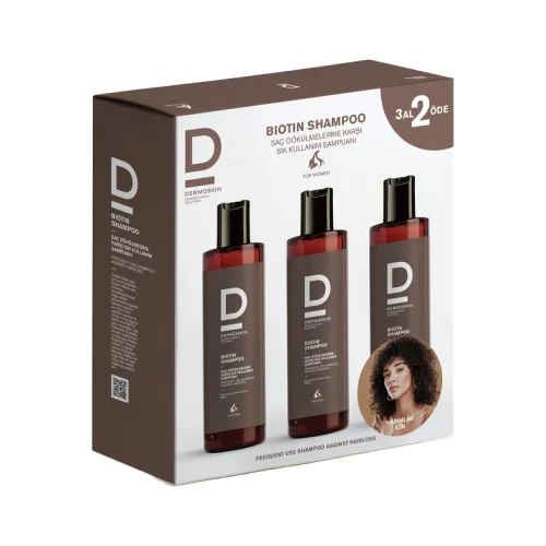Dermoskin Biotin Shampoo For Women 200ml Buy 2 Get 1 Free 2