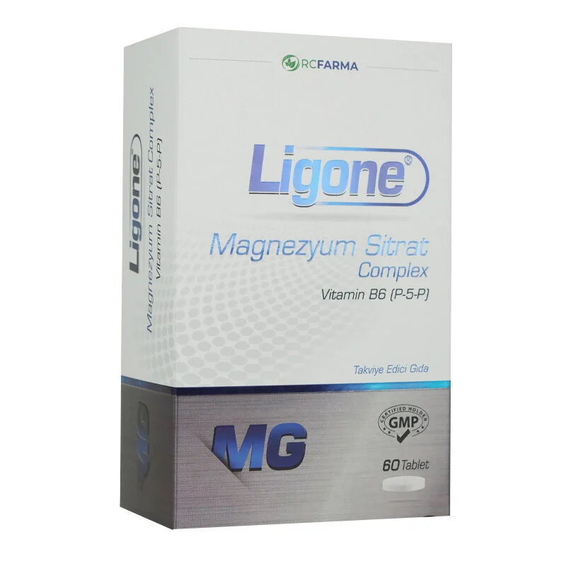 Ligone مجمع سترات المغنيسيوم ليجون 60 قرصًا 2